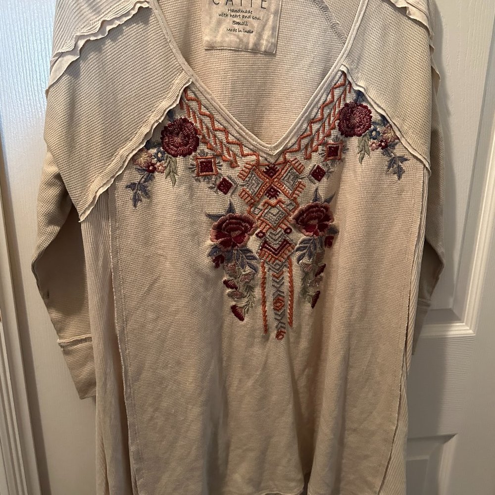 SOUTHWEST TUNIC TOP from CAITE size small